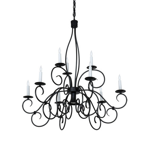 Ten Light Chandelier
