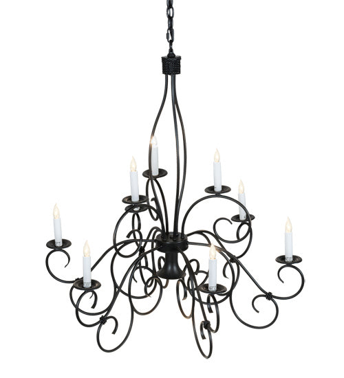 Ten Light Chandelier