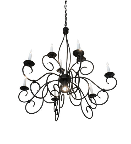 Ten Light Chandelier