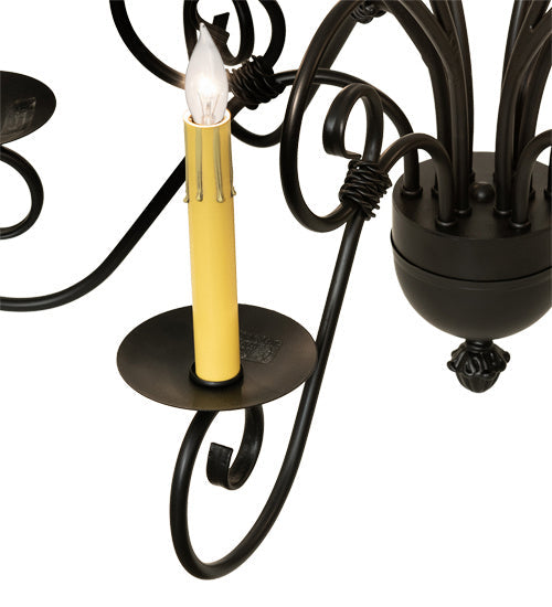 Six Light Chandelier