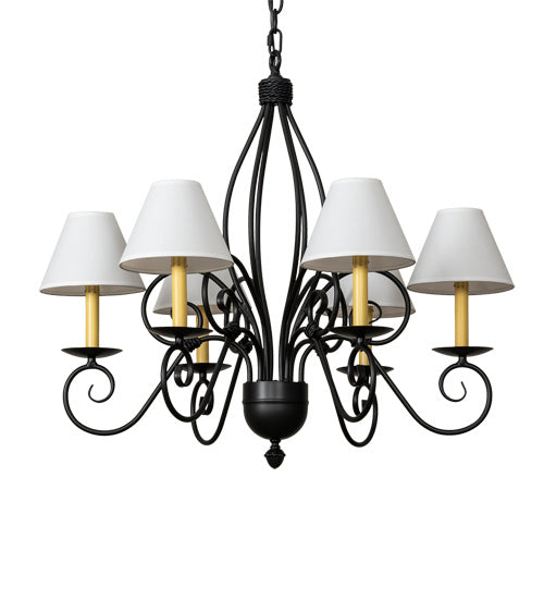 Six Light Chandelier