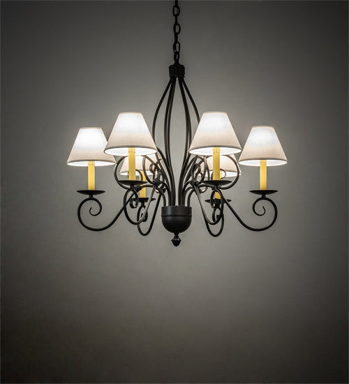 Six Light Chandelier