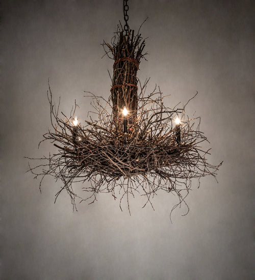 Six Light Chandelier