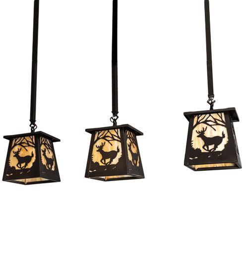 Three Light Island Pendant