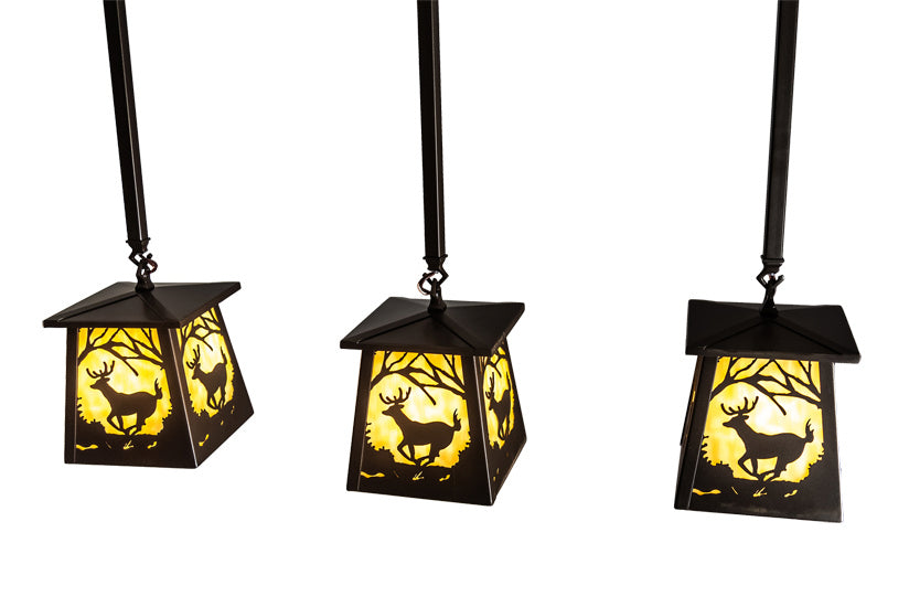 Three Light Island Pendant