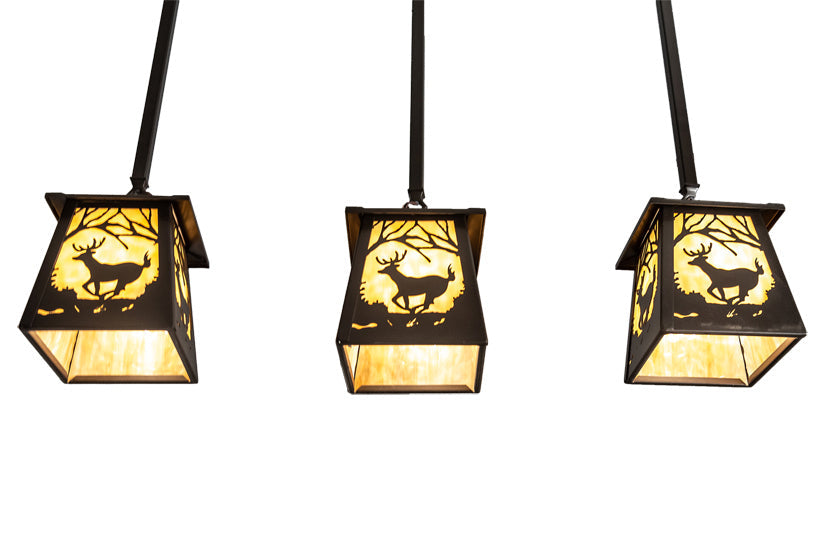 Three Light Island Pendant