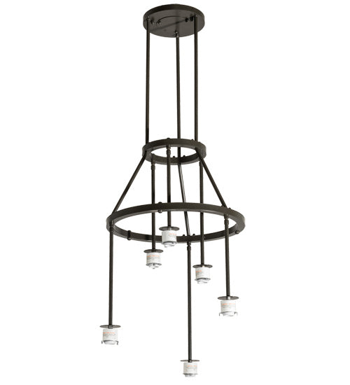Six Light Chandelier