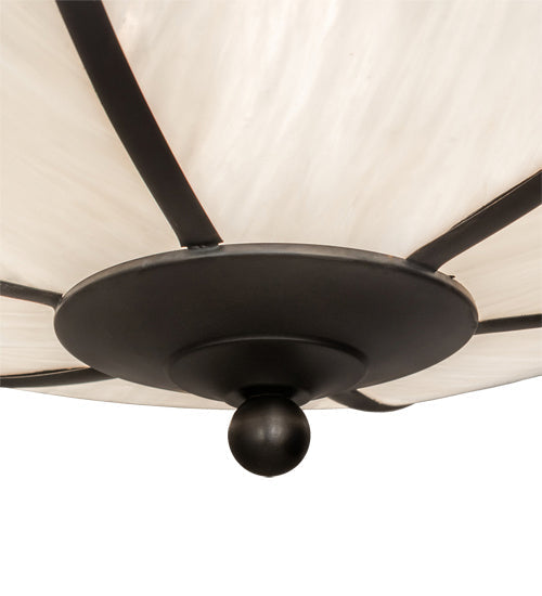Three Light Semi-Flushmount
