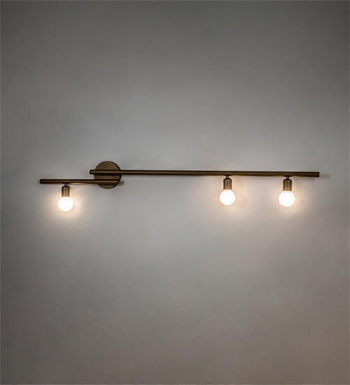 Three Light Wall Sconce