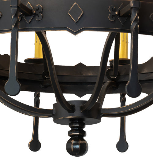 Eight Light Chandelier