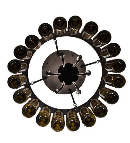 Six Light Semi-Flushmount