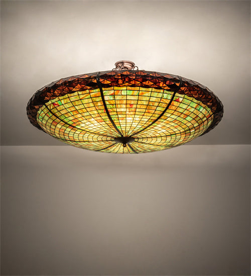 Six Light Semi-Flushmount