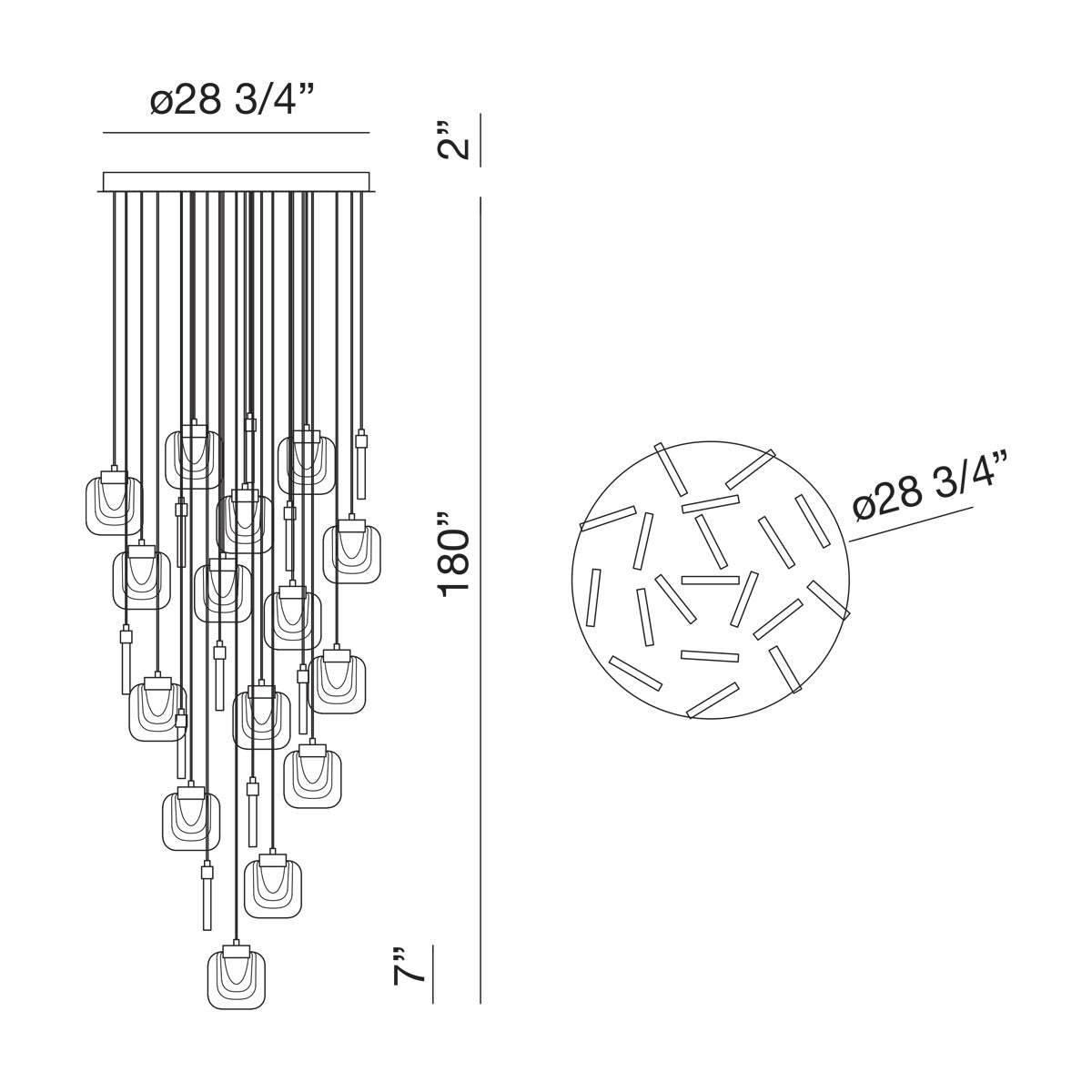Paget LED Chandelier