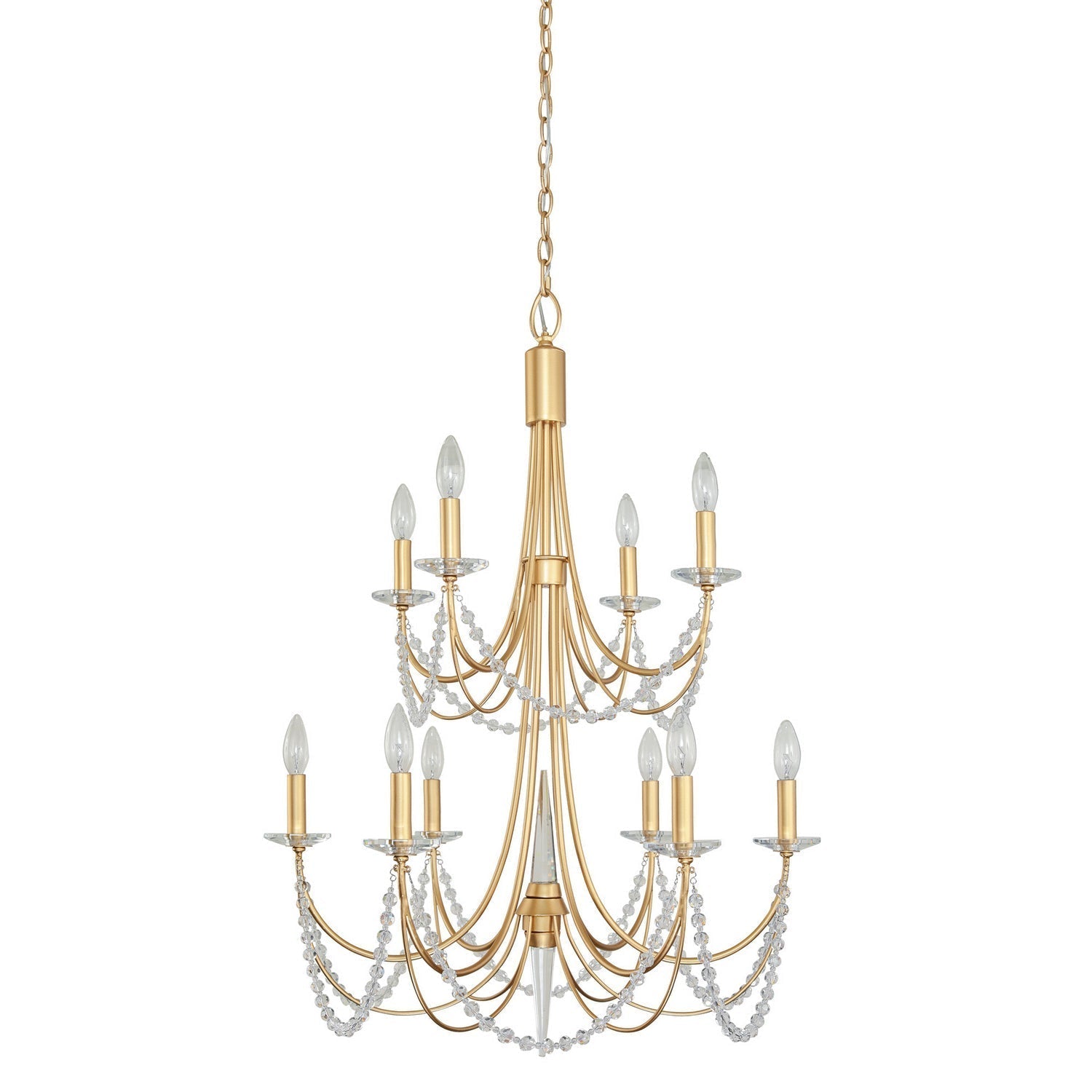 Ten Light Chandelier