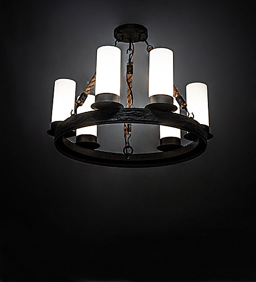 Six Light Chandelier