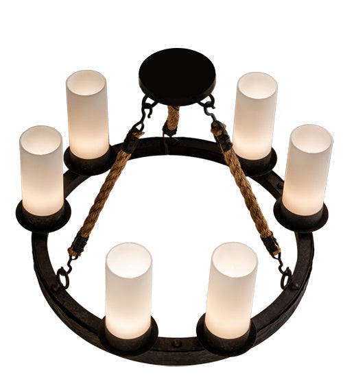 Six Light Chandelier