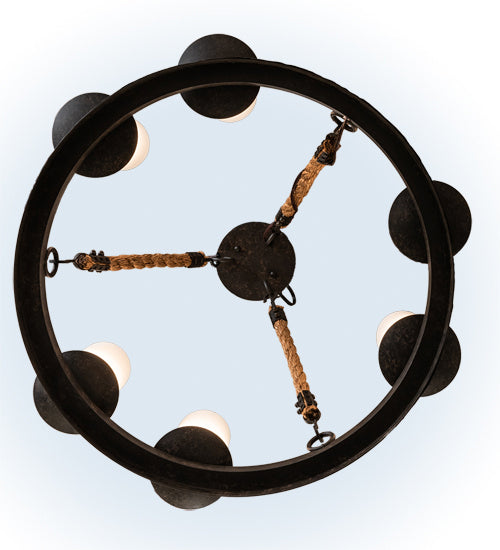 Six Light Chandelier