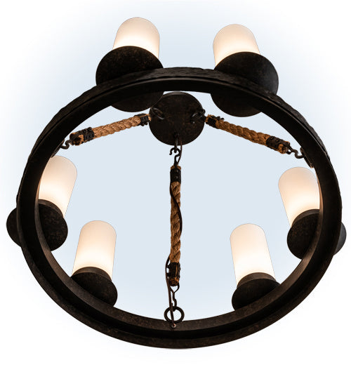 Six Light Chandelier