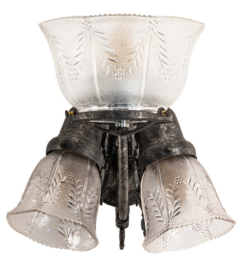 Three Light Wall Sconce