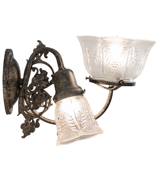 Three Light Wall Sconce