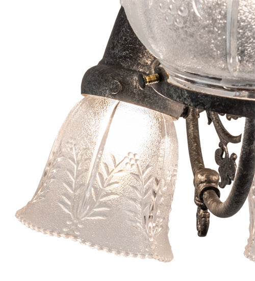 Three Light Wall Sconce