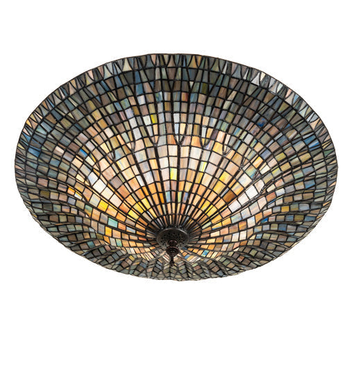 Three Light Semi-Flushmount