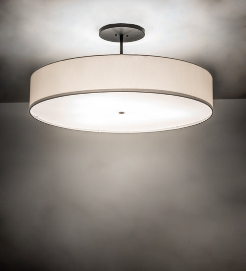Six Light Semi-Flushmount