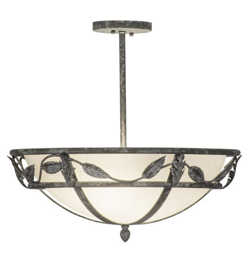 Two Light Semi-Flushmount