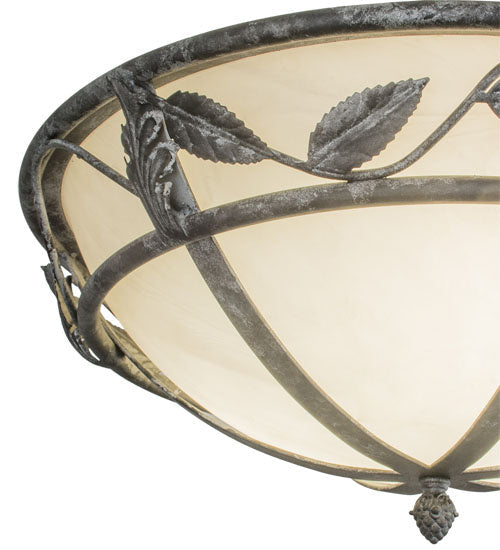 Two Light Semi-Flushmount