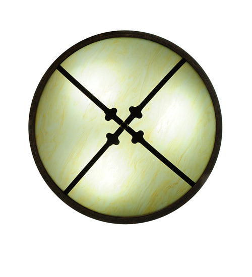 Three Light Semi-Flushmount