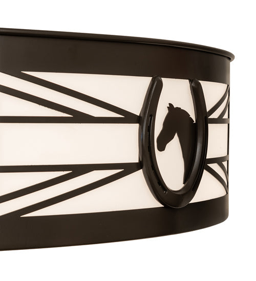 Six Light Semi-Flushmount