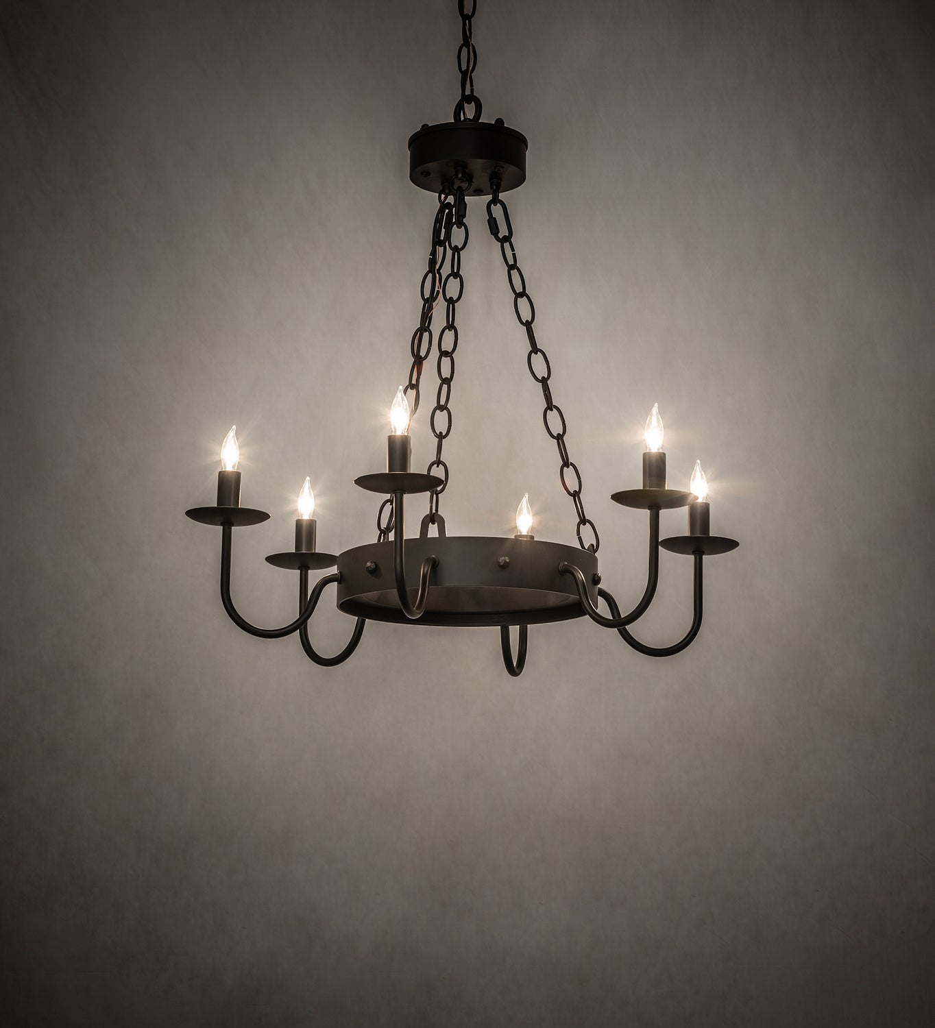 Six Light Chandelier