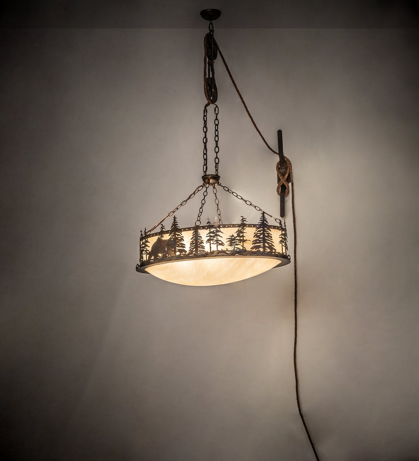 Six Light Pendant