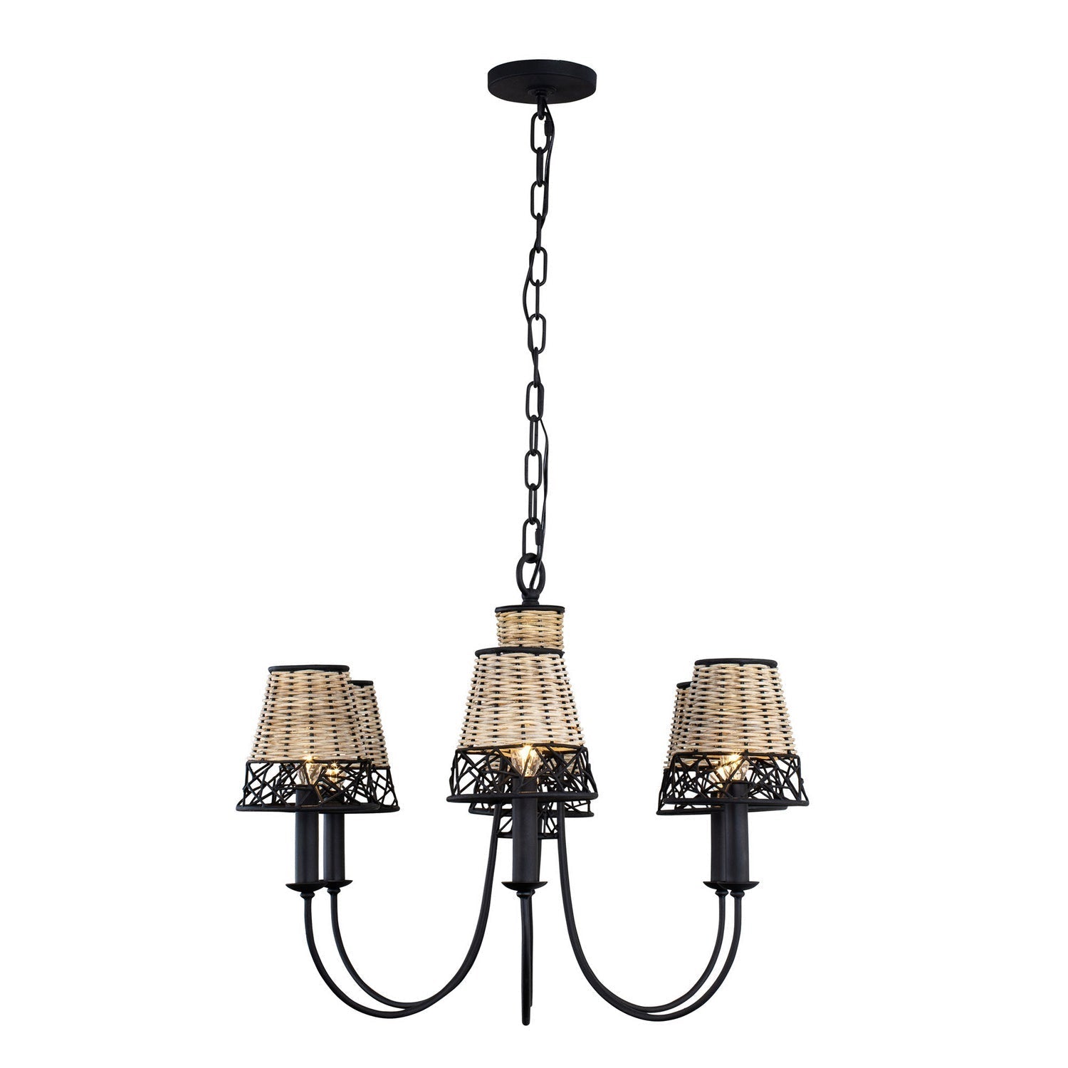 Six Light Chandelier