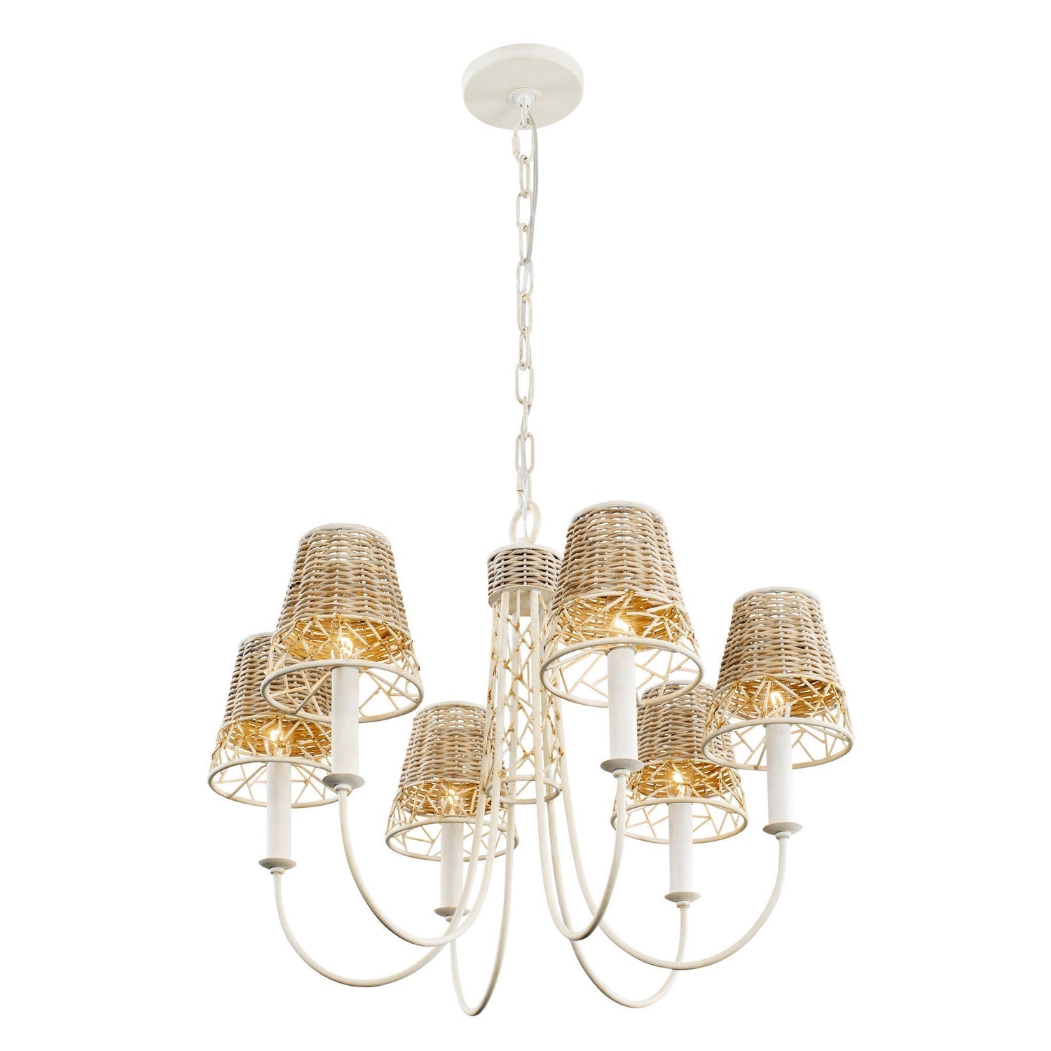 Six Light Chandelier