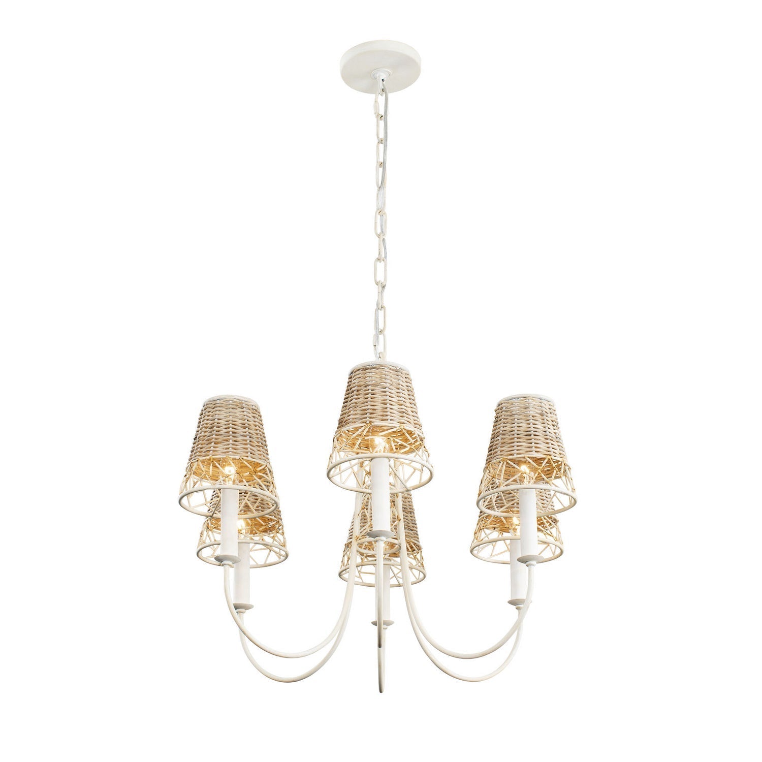 Six Light Chandelier