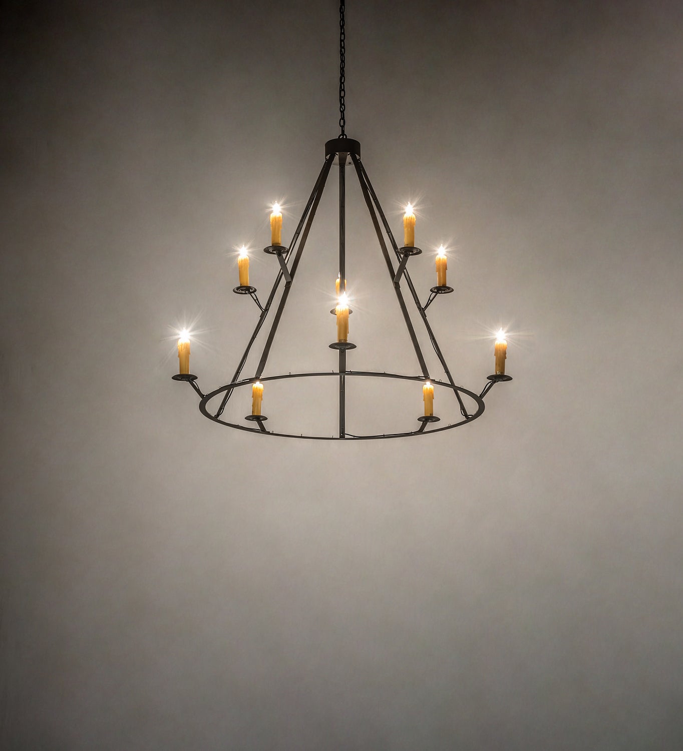 Ten Light Chandelier
