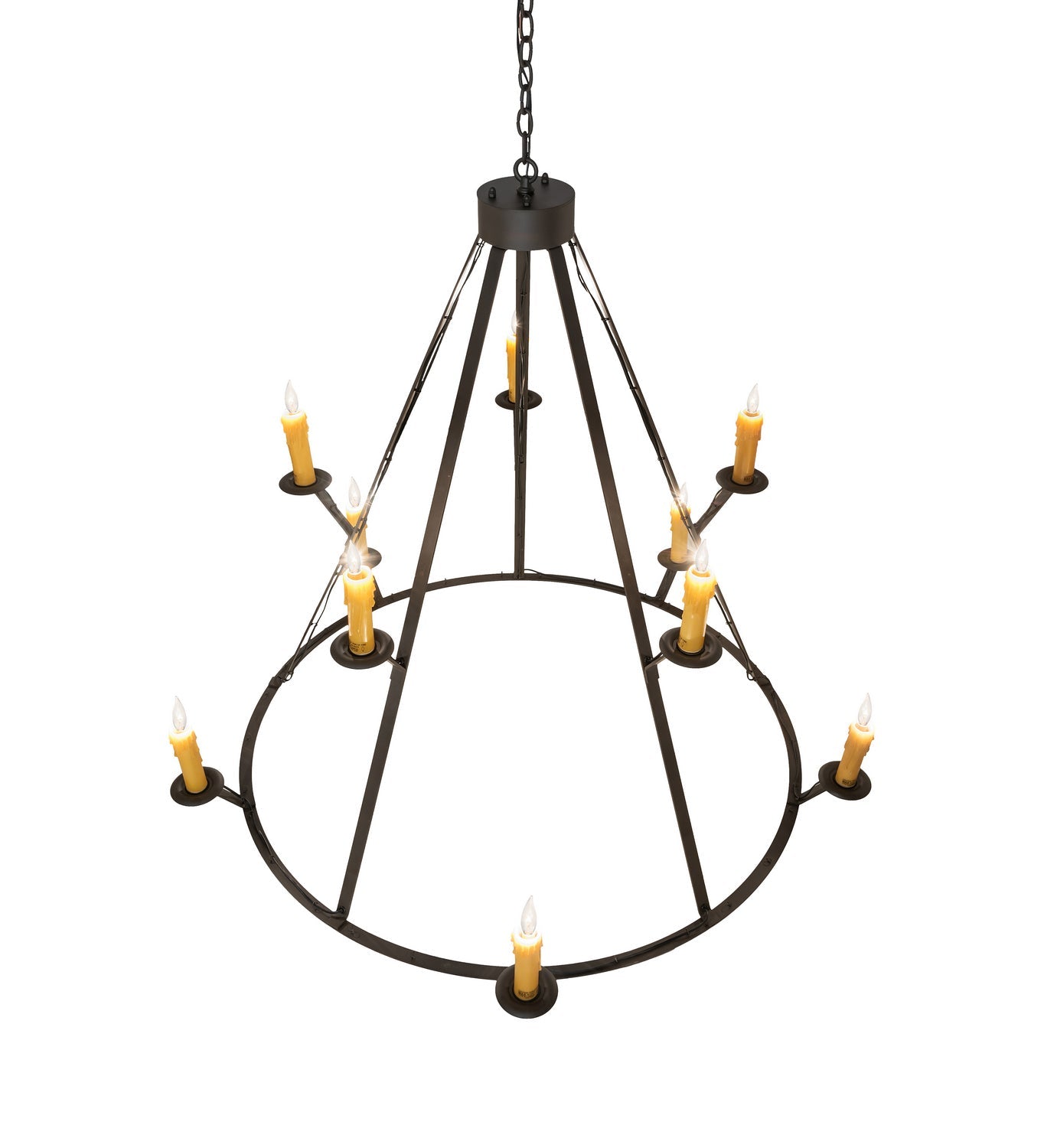 Ten Light Chandelier