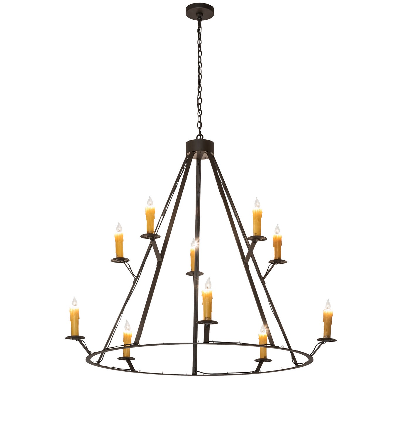 Ten Light Chandelier