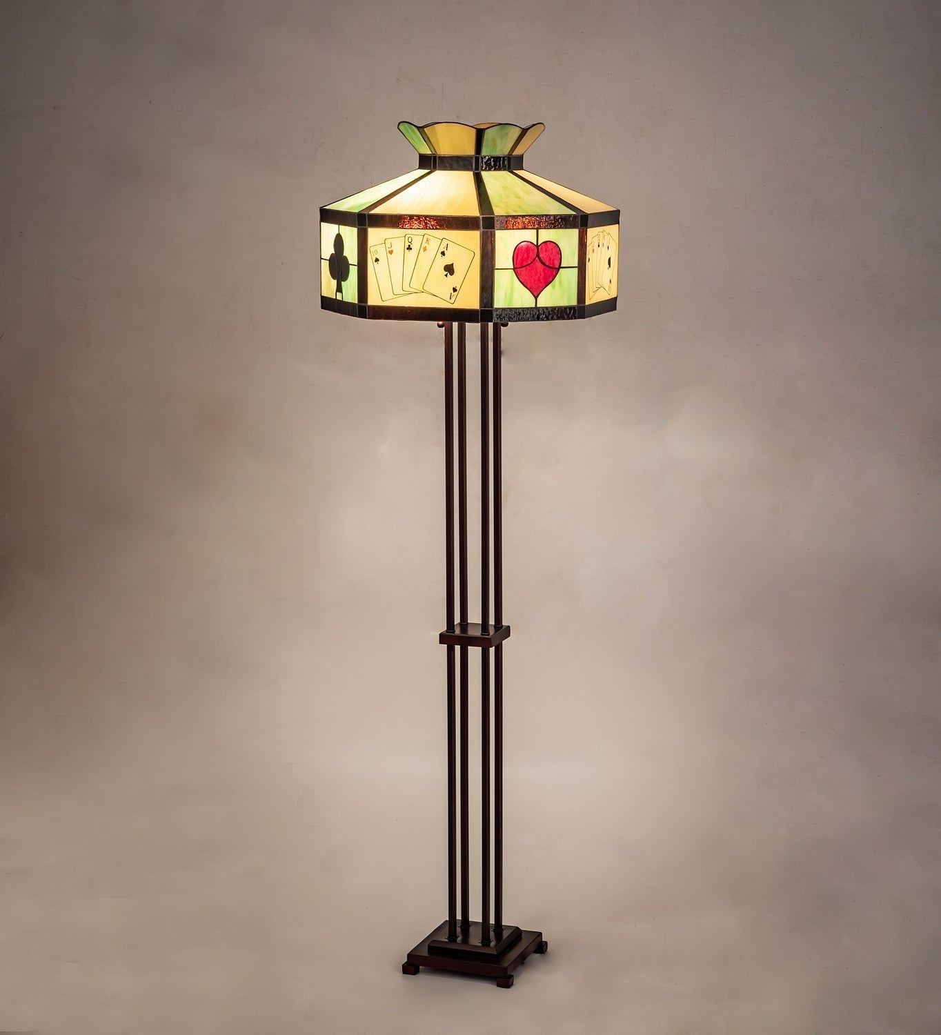 Two Light Floor Lamp