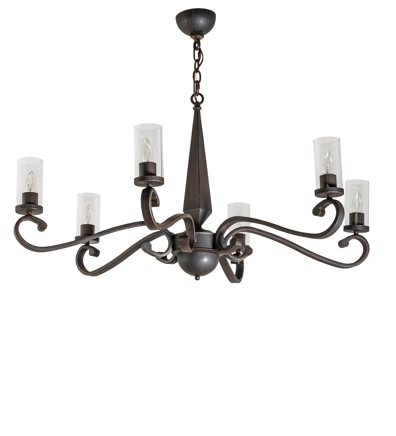 Six Light Chandelier