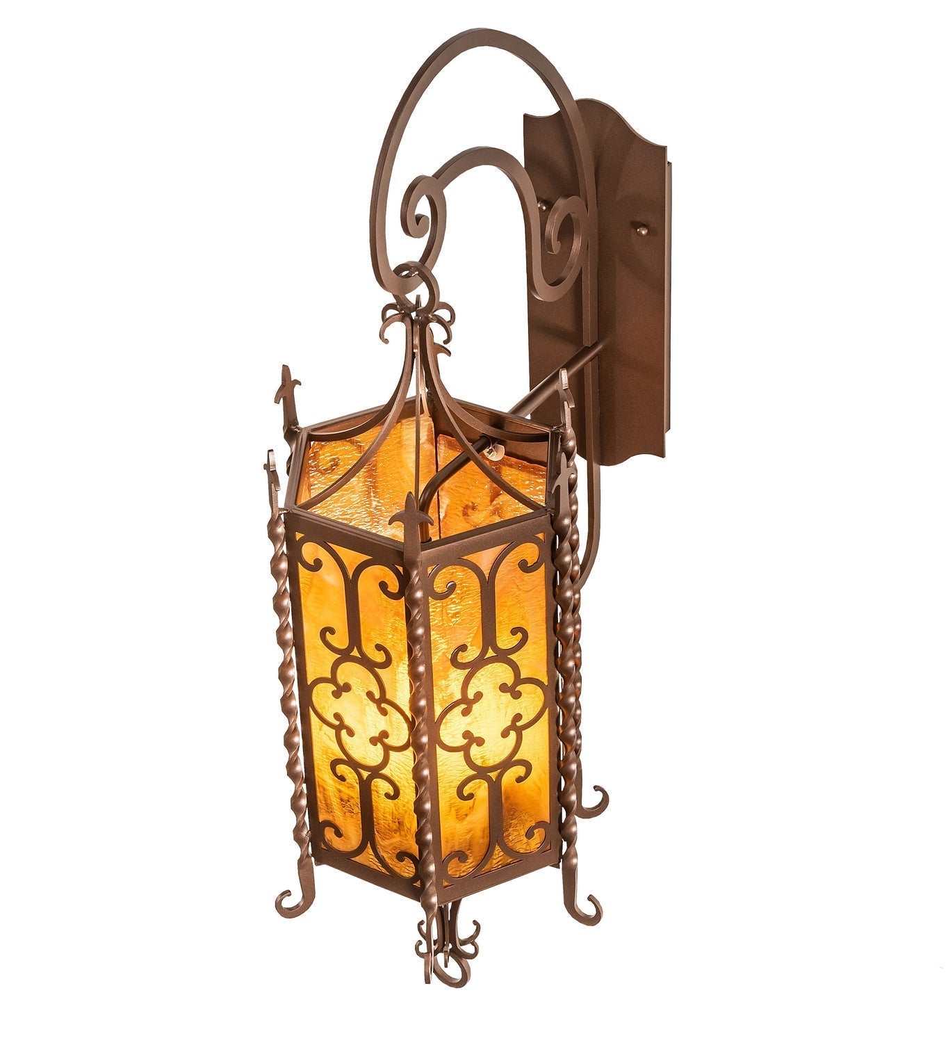 Three Light Wall Sconce