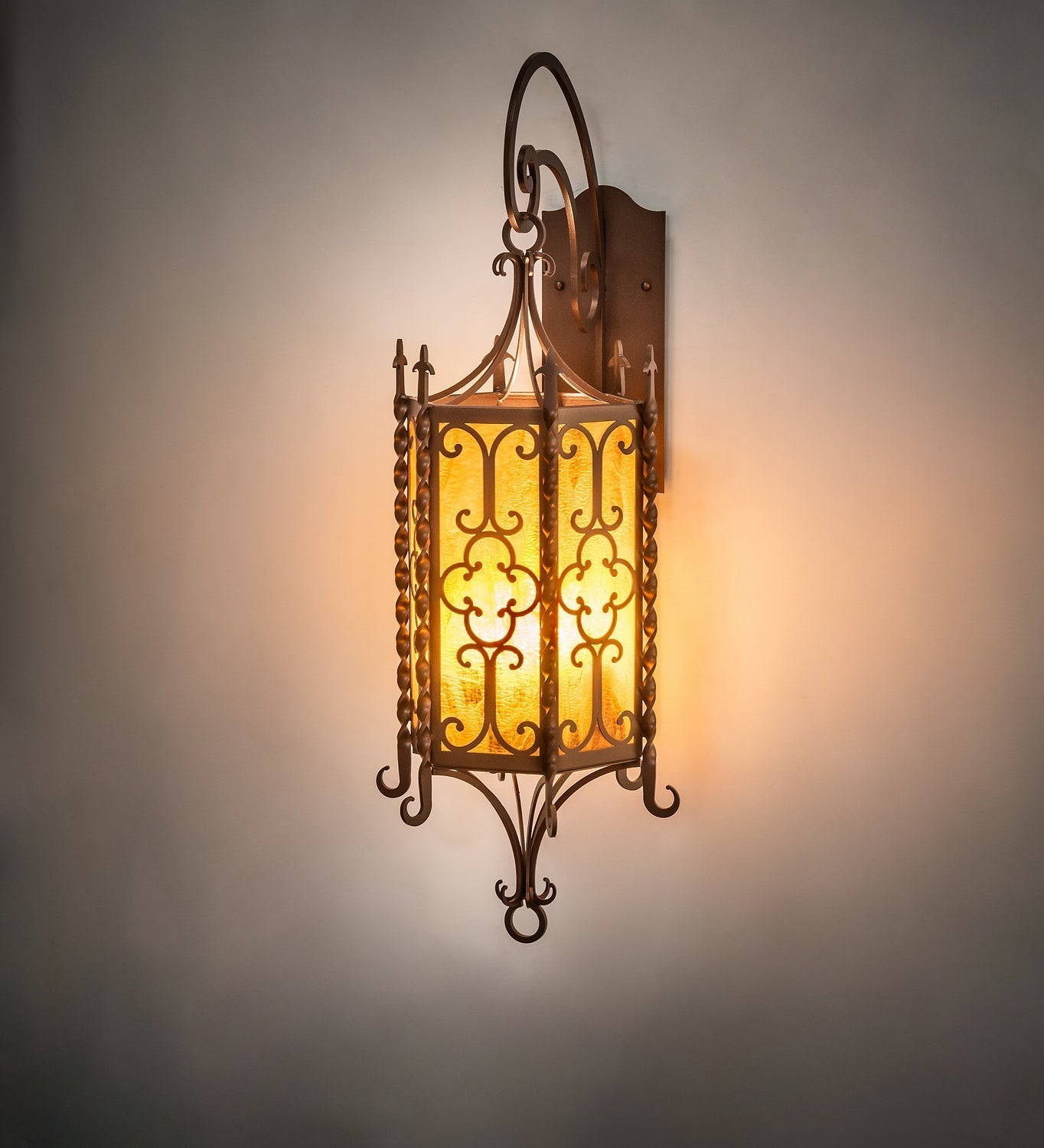 Three Light Wall Sconce
