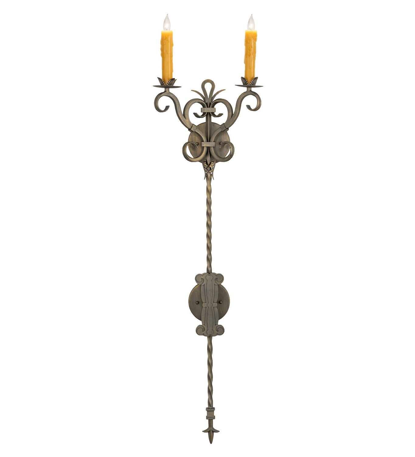 Two Light Wall Sconce