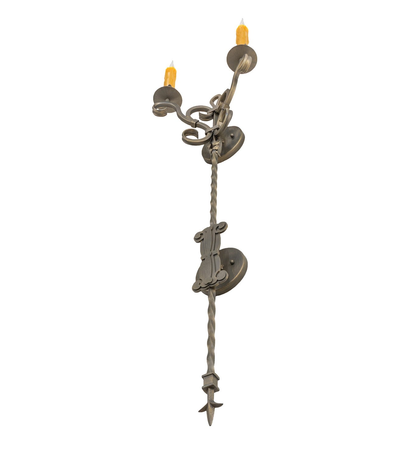 Two Light Wall Sconce