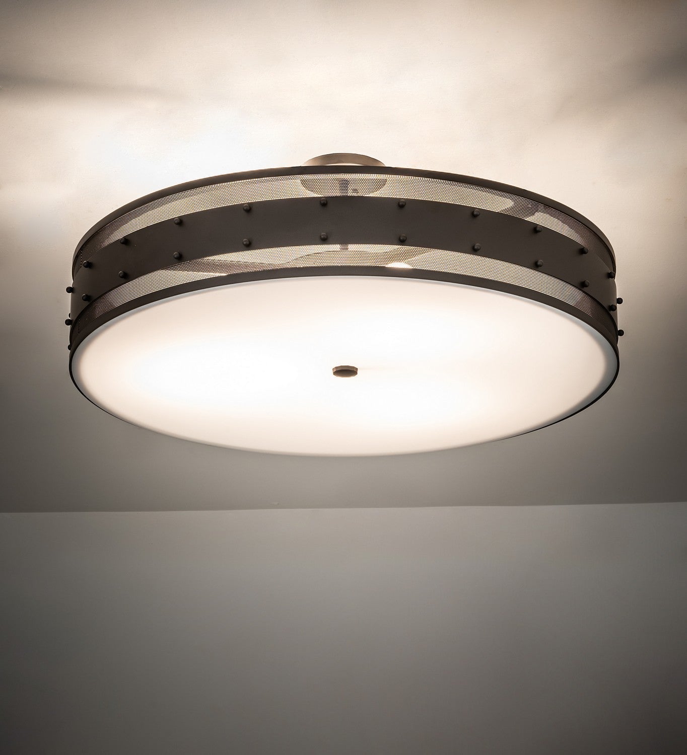 Three Light Semi-Flushmount
