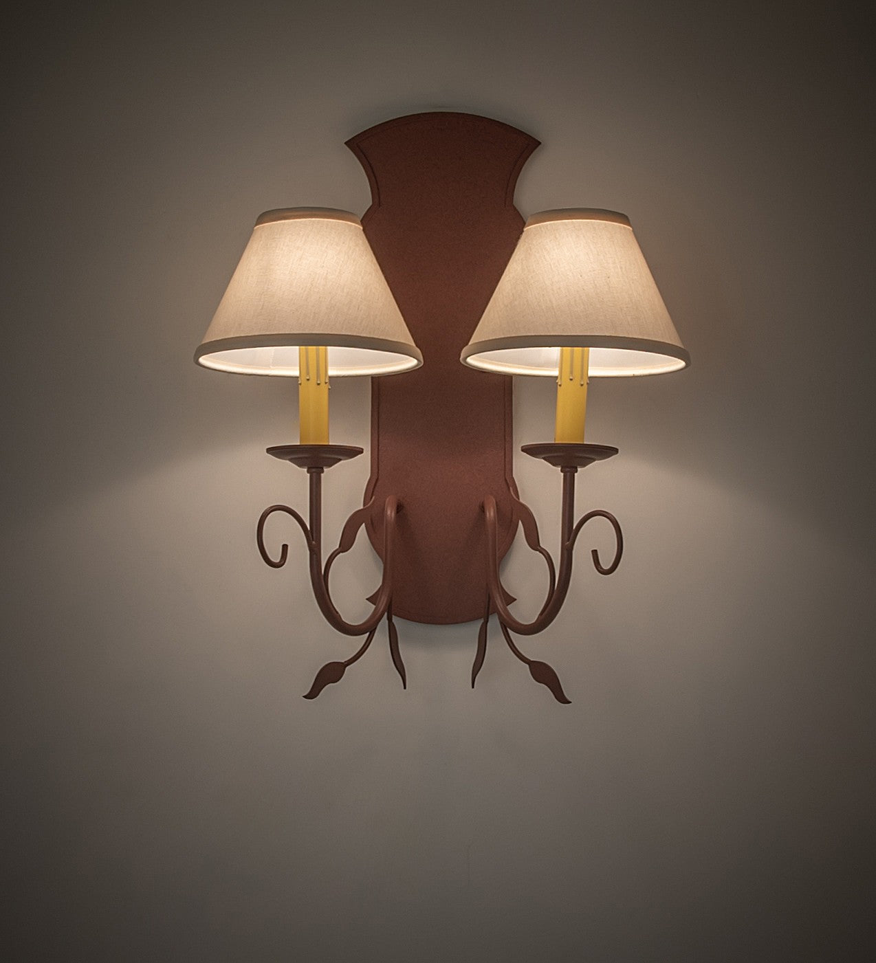 Two Light Wall Sconce
