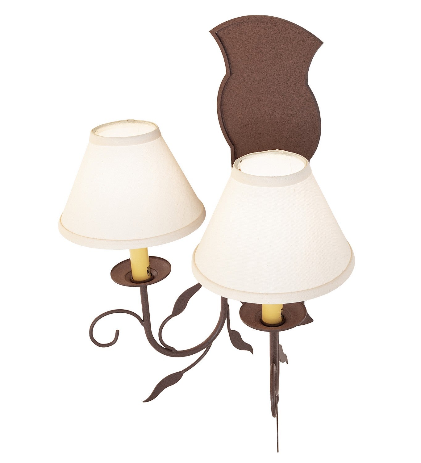 Two Light Wall Sconce