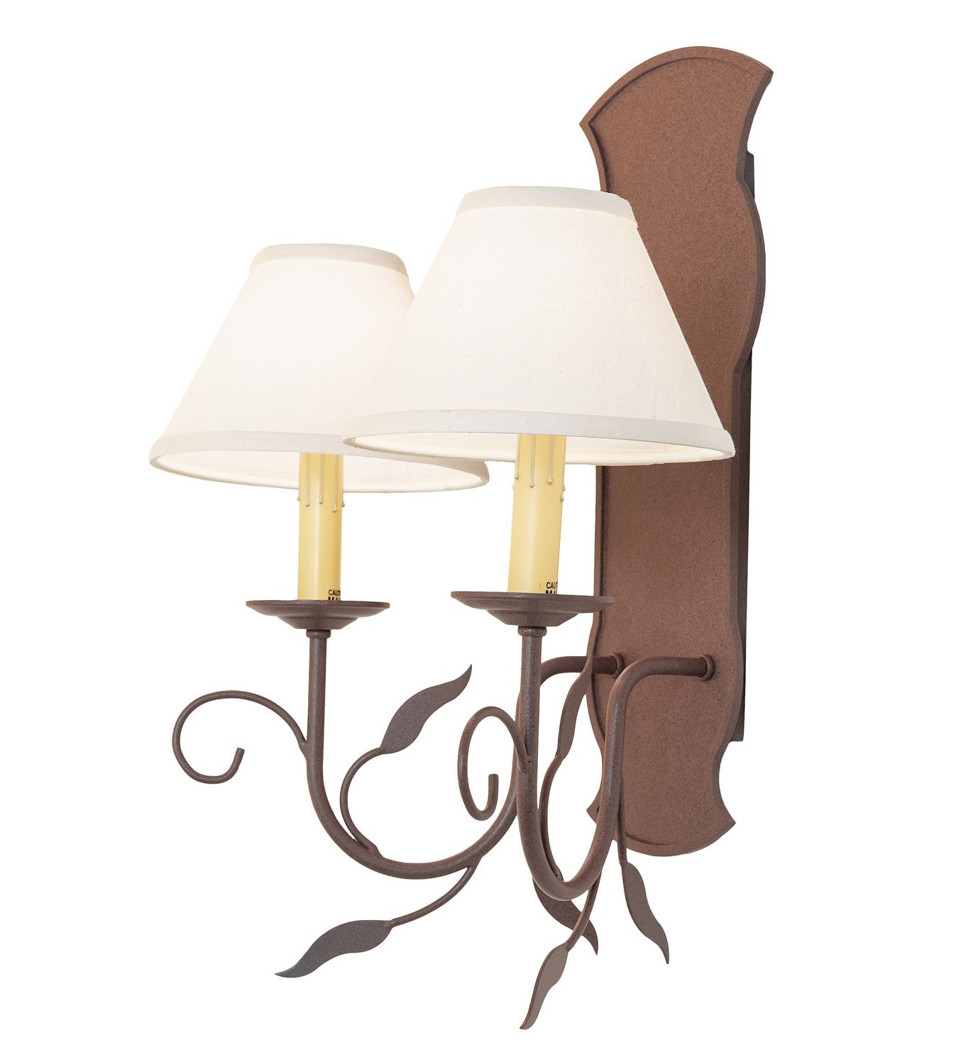 Two Light Wall Sconce
