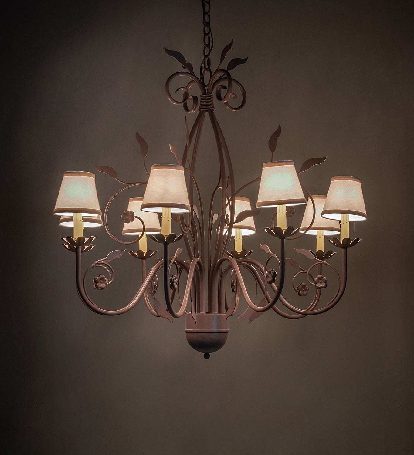 Eight Light Chandelier